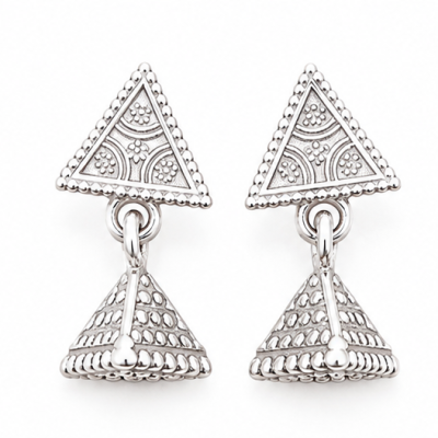 SILVER EARRING