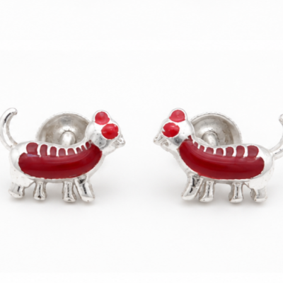 SILVER EARRING
