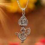 Lord Murugan Vel and Om Symbol Pendant
