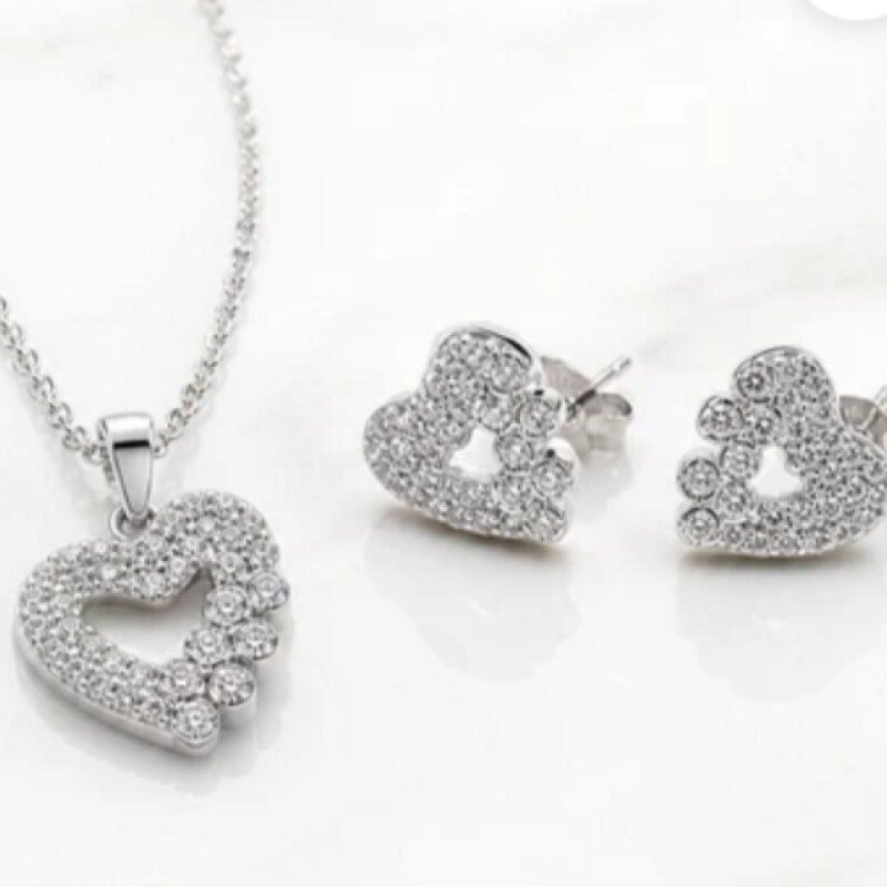 Customized Silver Set Necklaces