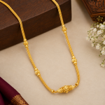 Traditional Gold Mugappu necklace